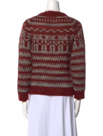 Étoile Isabel Marant Mohair Patterned Sweater