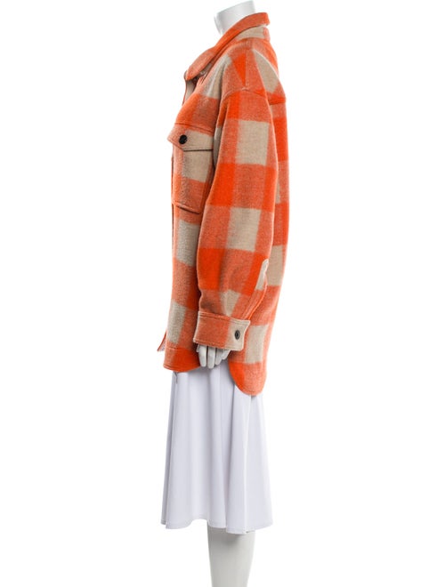 Étoile Isabel Marant Plaid Print Coat