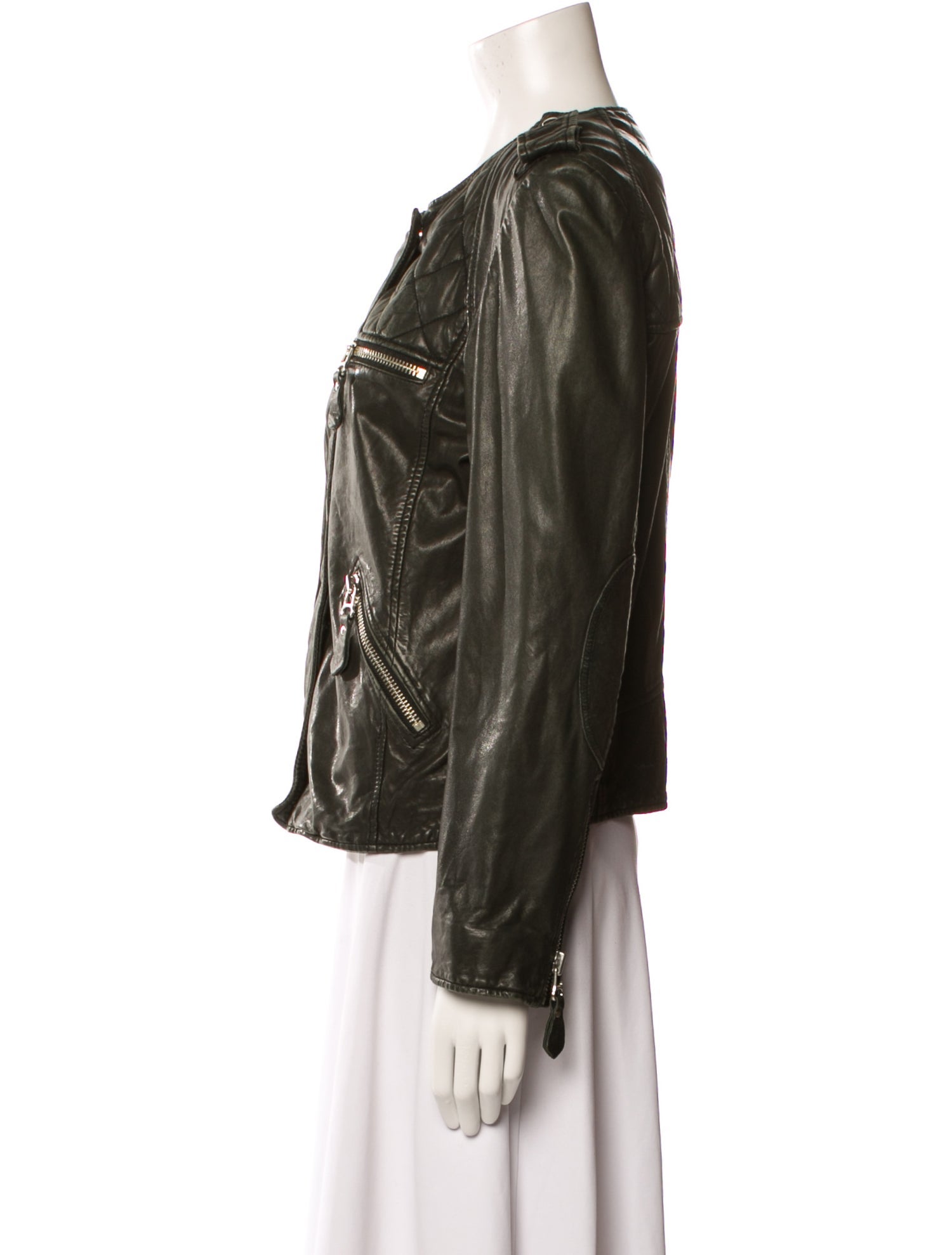 Étoile Isabel Marant Lambskin Biker Jacket