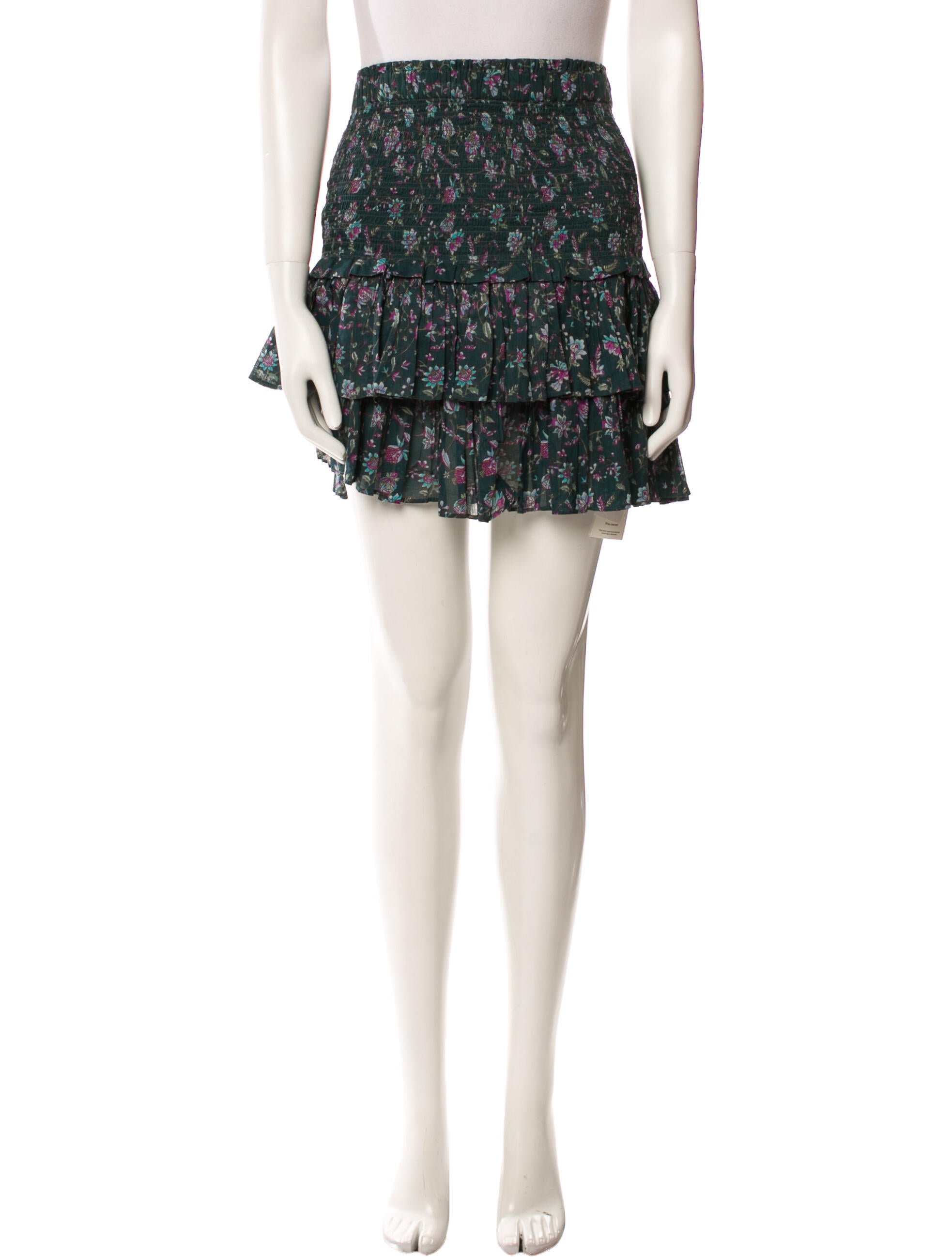 Étoile Isabel Marant Floral Print Mini Skirt
