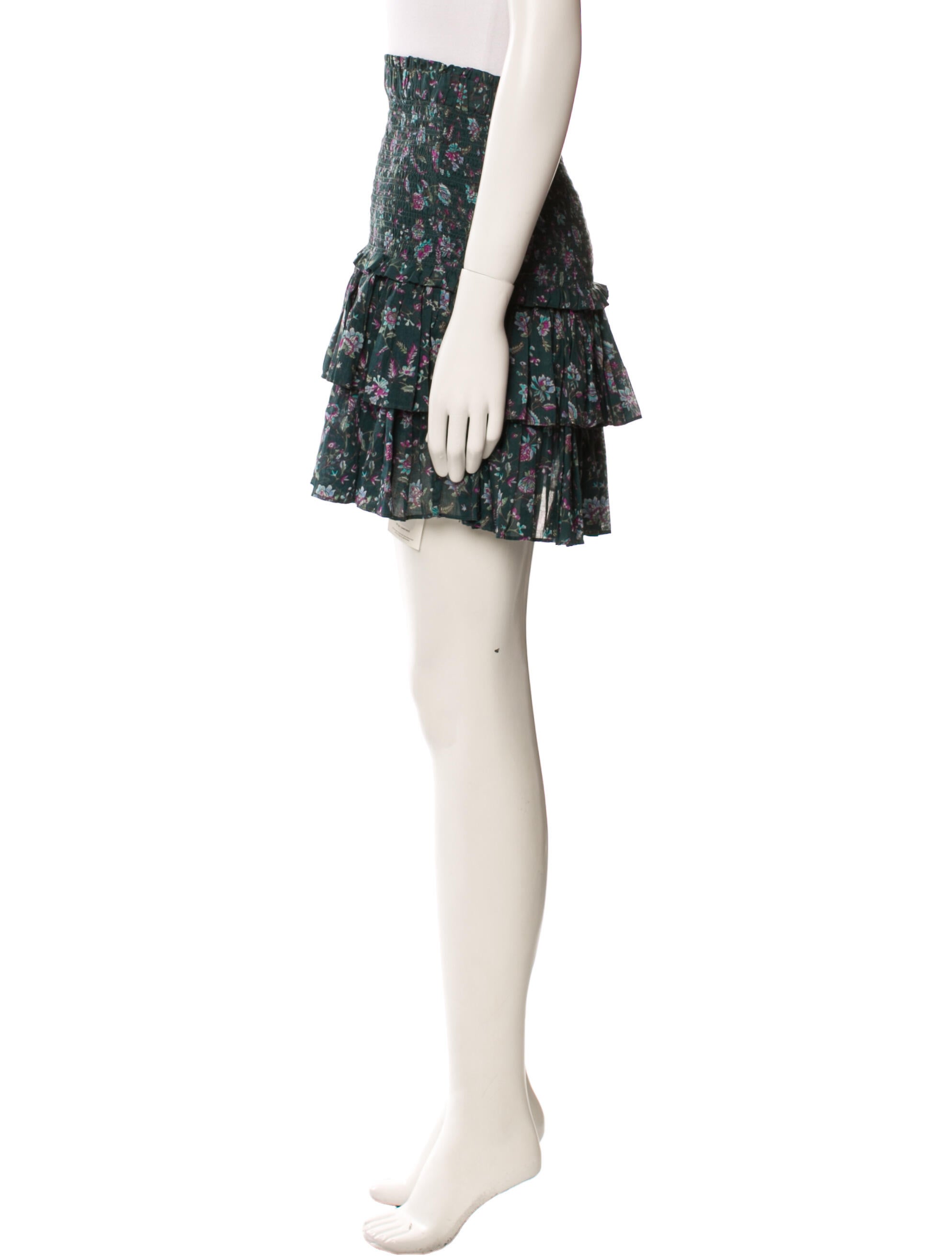 Étoile Isabel Marant Floral Print Mini Skirt