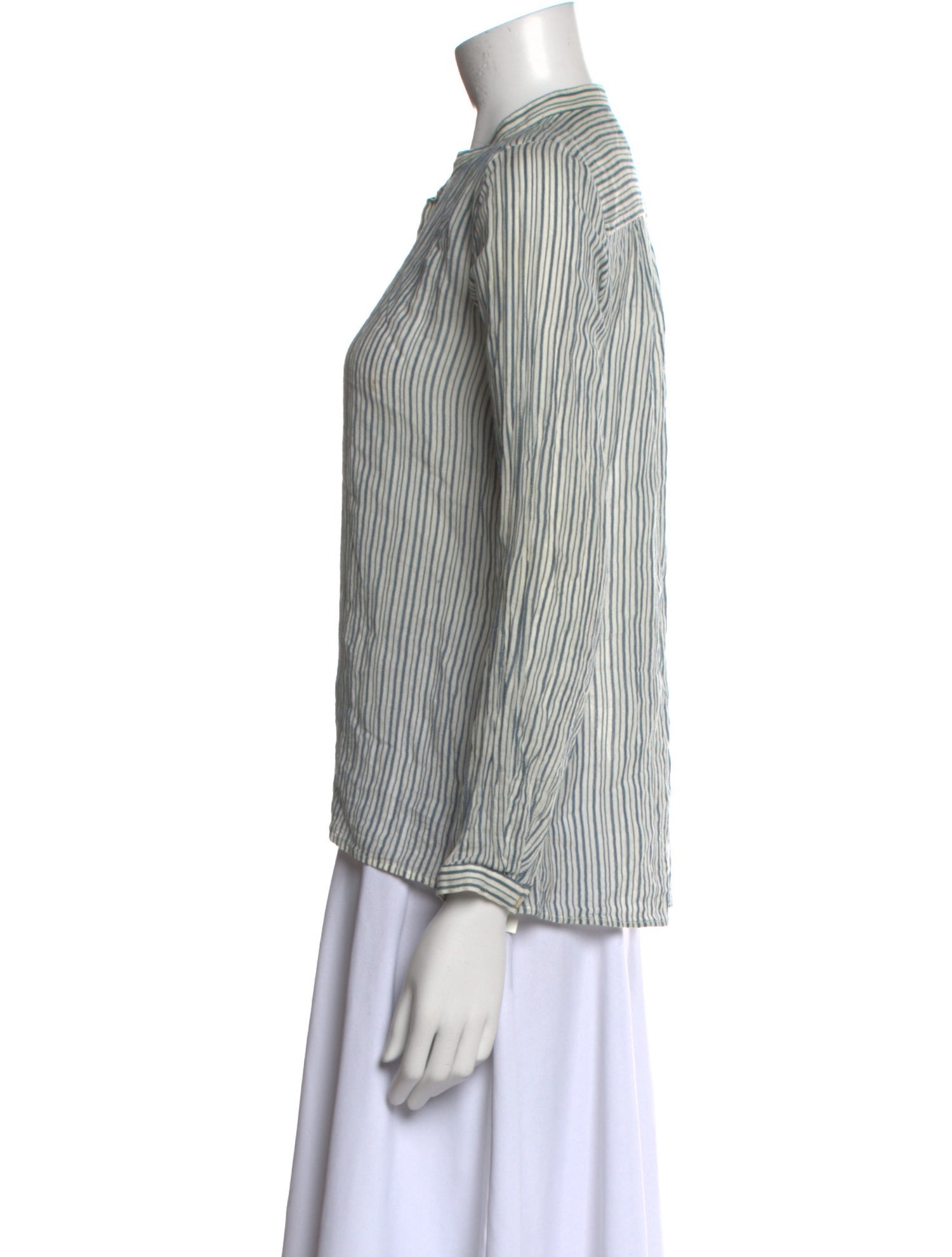 Étoile Isabel Marant Striped Crew Neck Polo