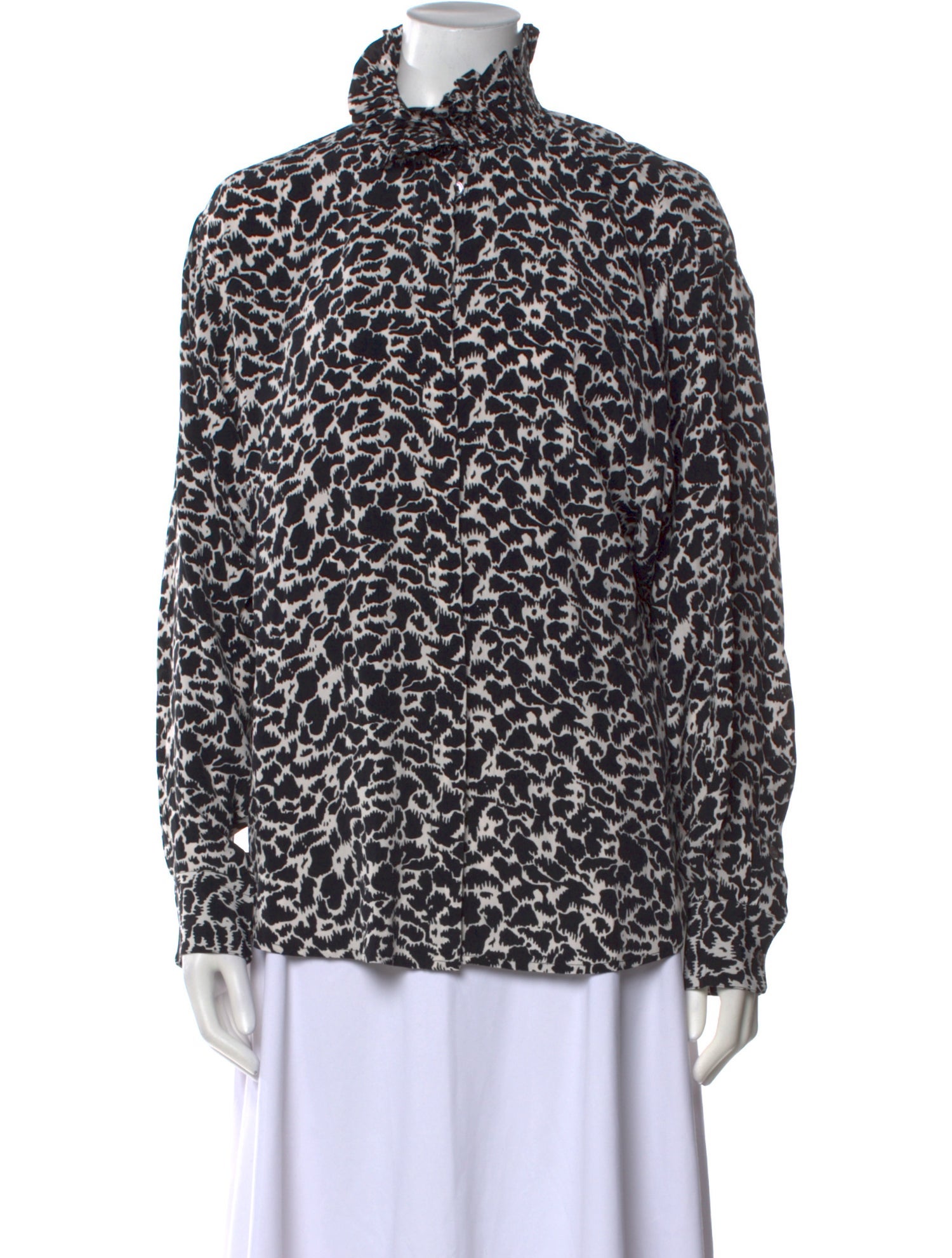 Étoile Isabel Marant Printed Mock Neck Blouse w/ Tags
