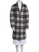 Étoile Isabel Marant Wool Plaid Print Coat