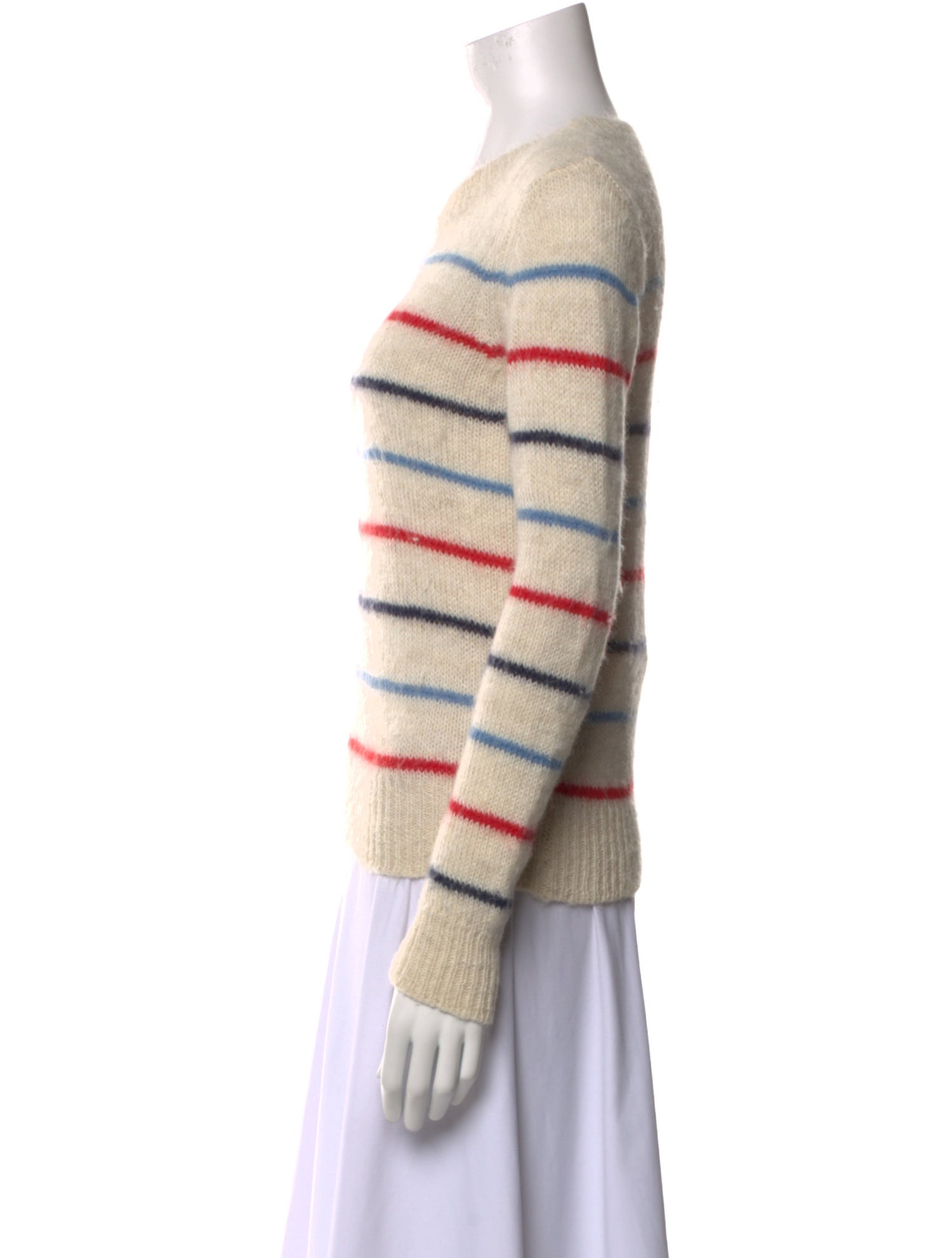 Étoile Isabel Marant Striped Scoop Neck Sweater