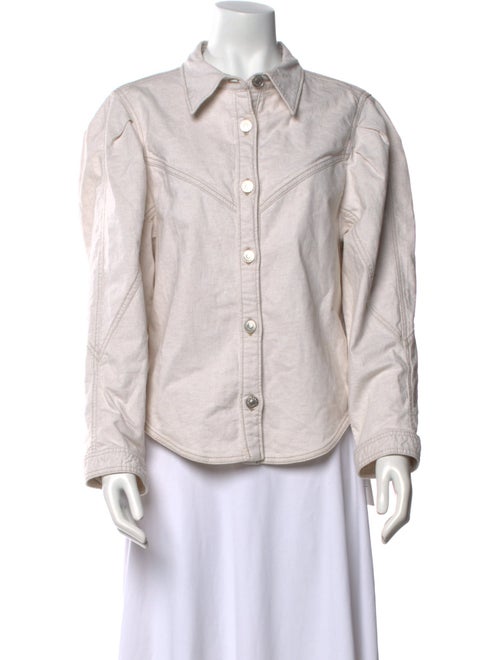 Étoile Isabel Marant Long Sleeve Button-Up Top
