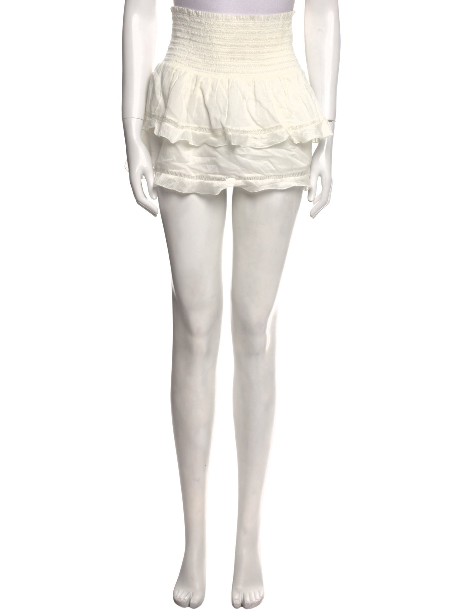 Étoile Isabel Marant Ruffle Embellishment Mini Skirt