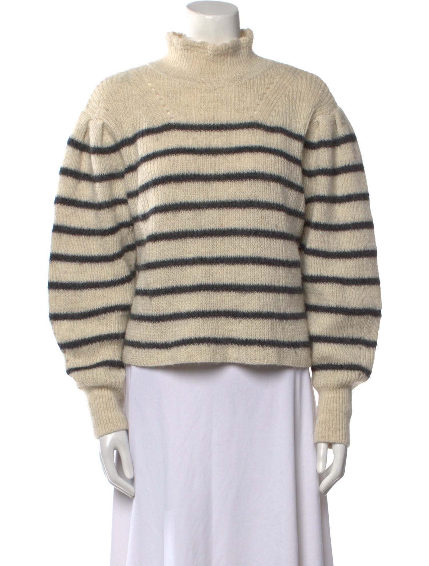 Étoile Isabel Marant Striped Turtleneck Sweater
