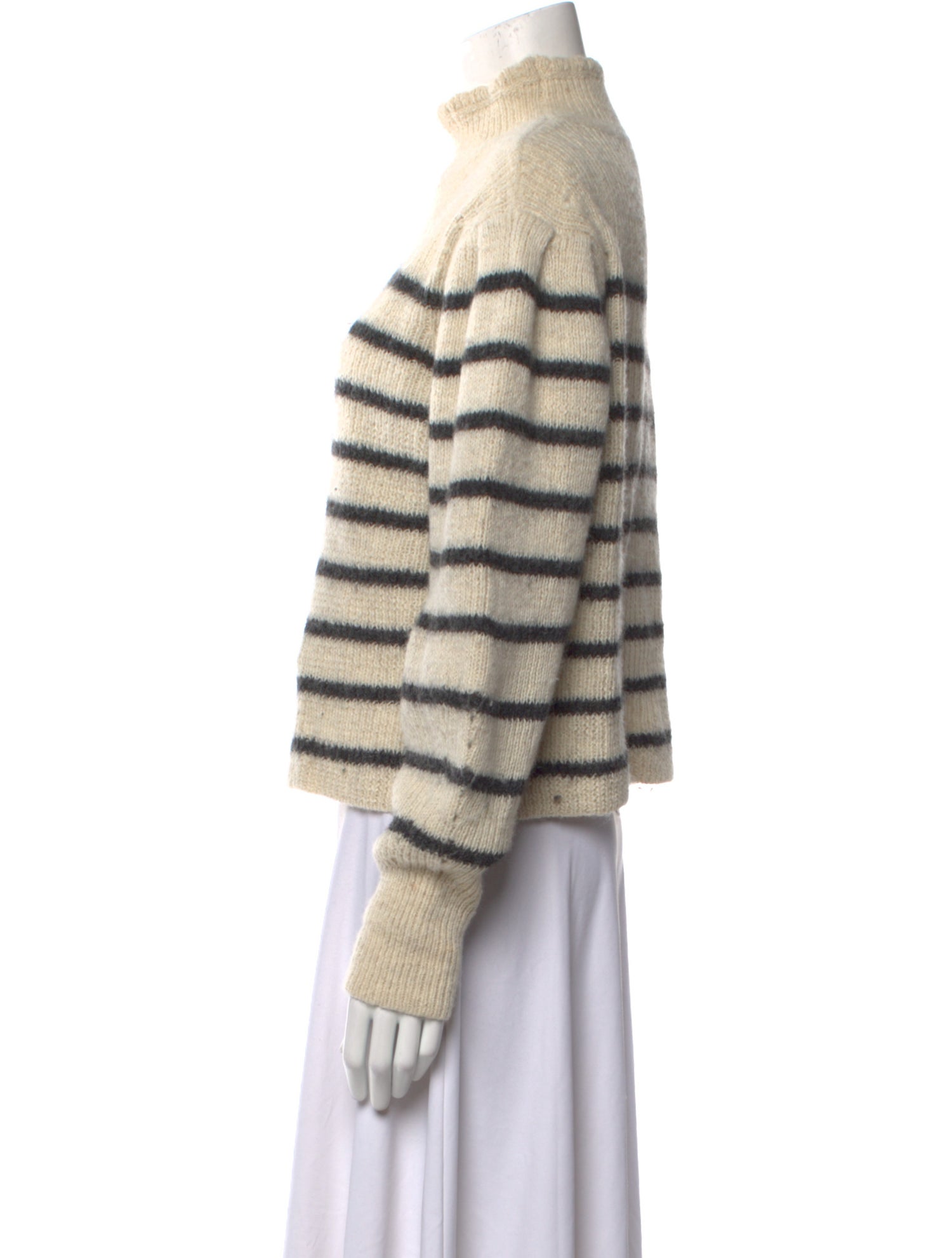 Étoile Isabel Marant Striped Turtleneck Sweater
