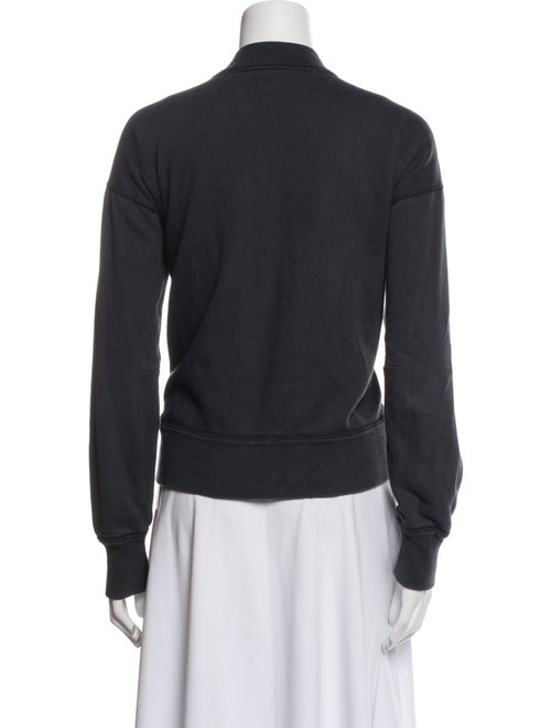 Étoile Isabel Marant Graphic Print Mock Neck Sweatshirt