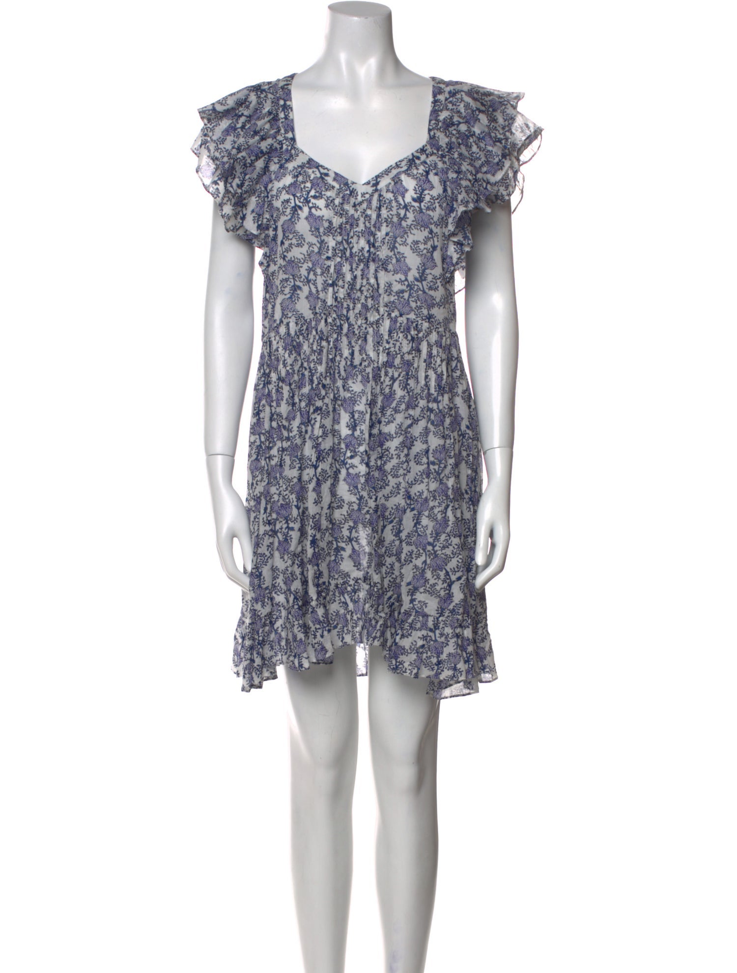 Étoile Isabel Marant Floral Print Mini Dress