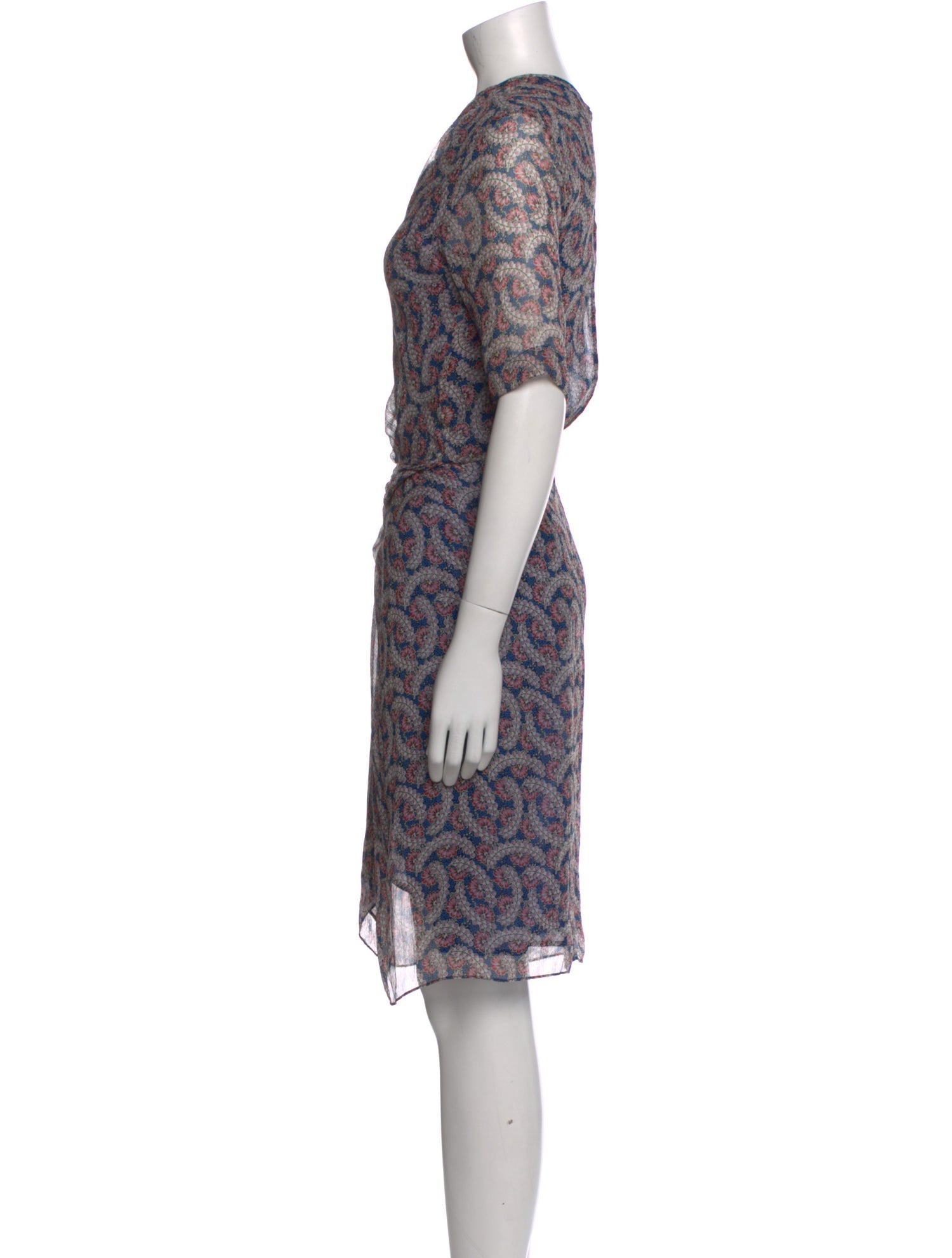 Étoile Isabel Marant Silk Knee-Length Dress