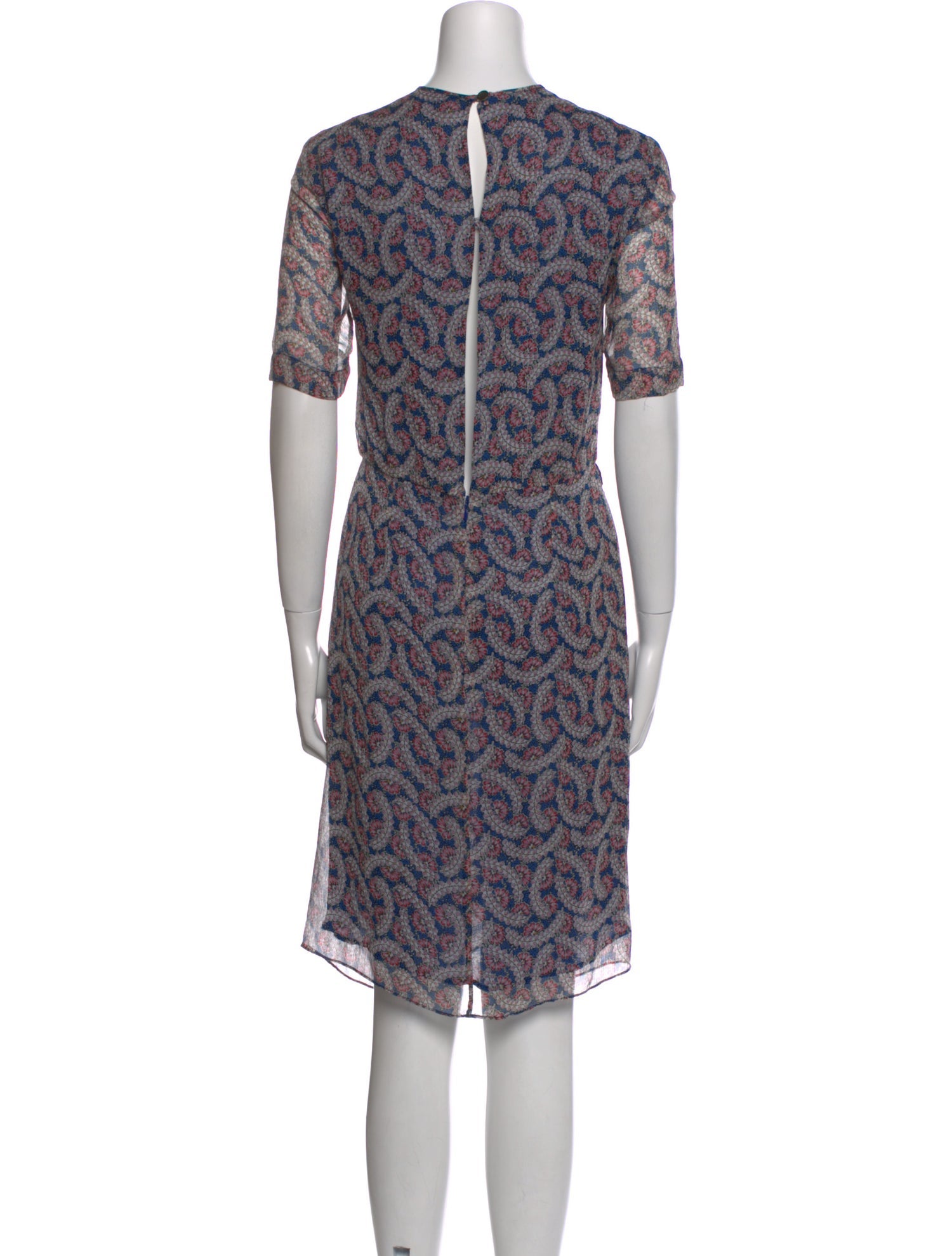 Étoile Isabel Marant Silk Knee-Length Dress