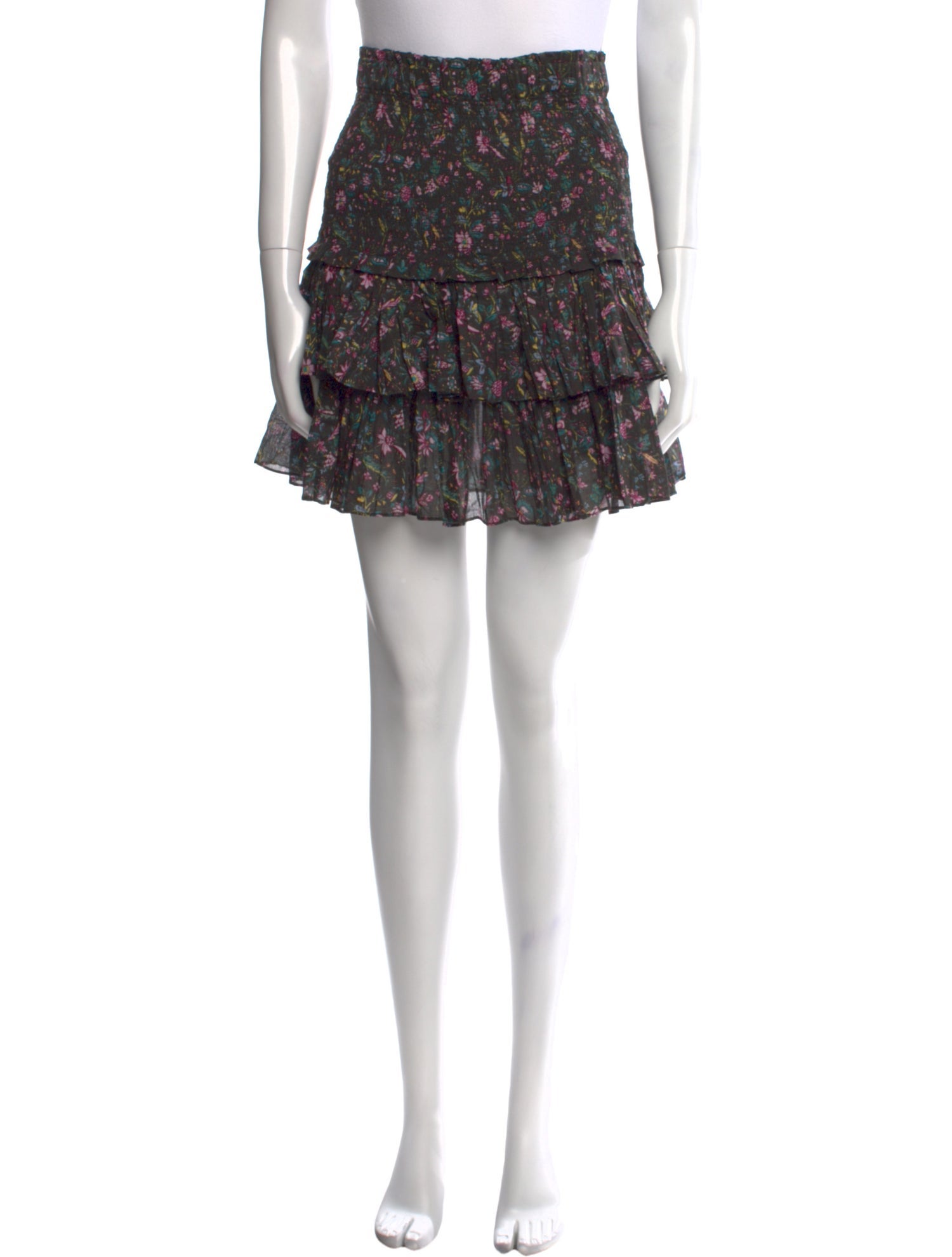 Étoile Isabel Marant Floral Print Mini Skirt