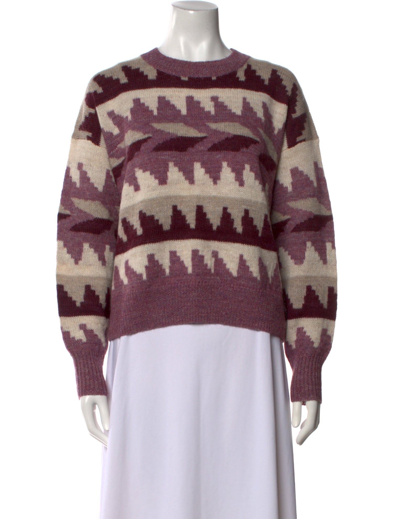 Étoile Isabel Marant Printed Crew Neck Sweater