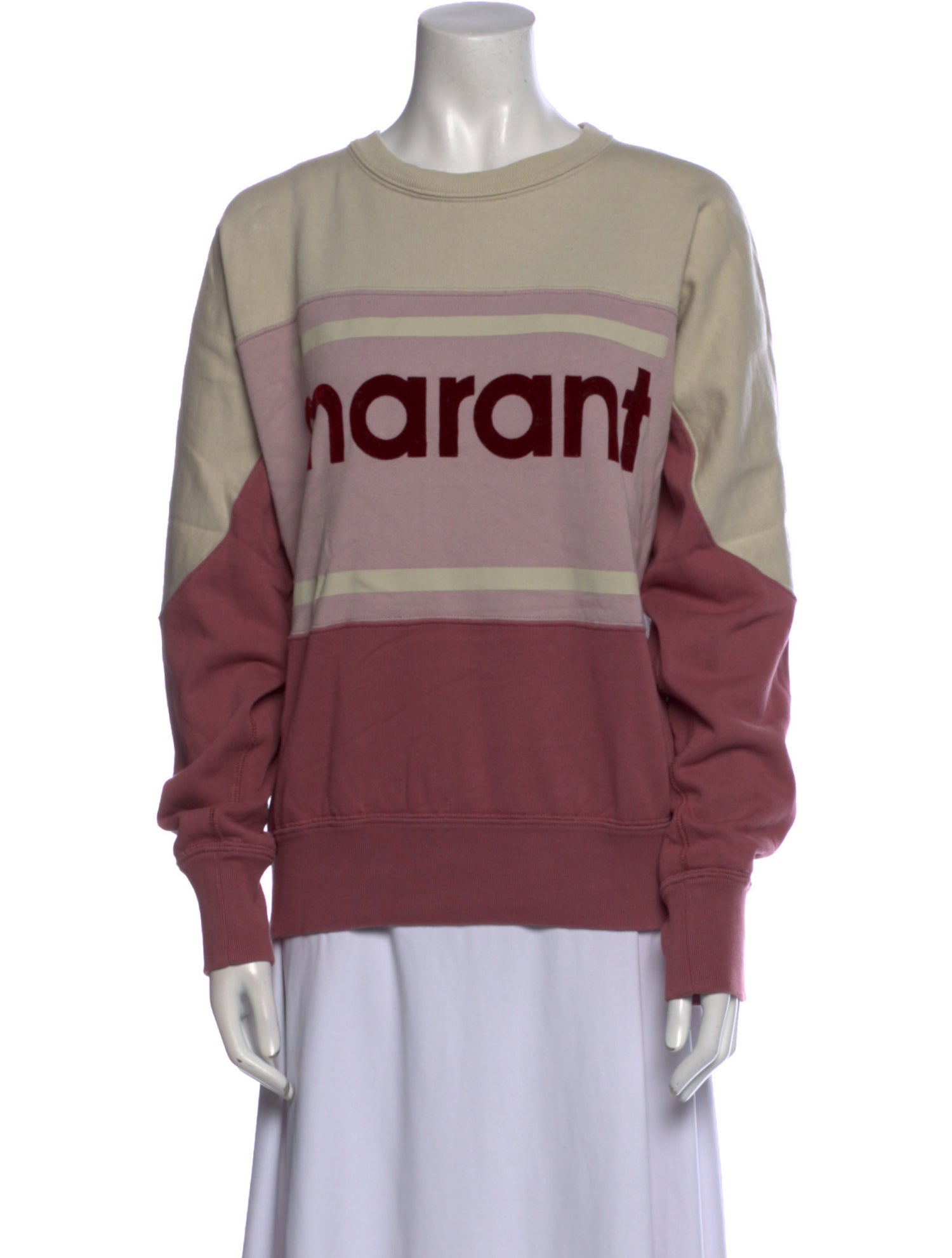 Étoile Isabel Marant Graphic Print Crew Neck Sweater