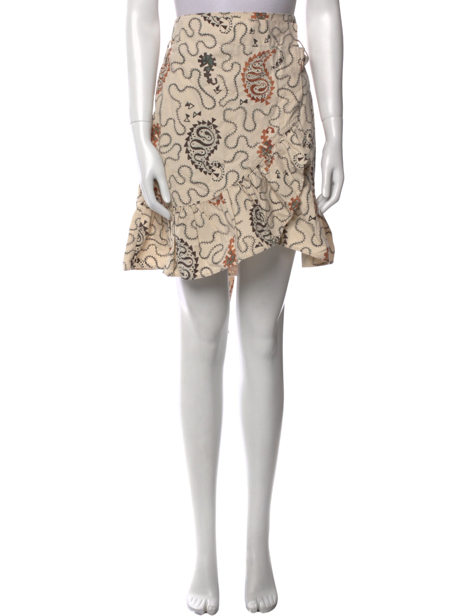 Étoile Isabel Marant Paisley Print Knee-Length Skirt