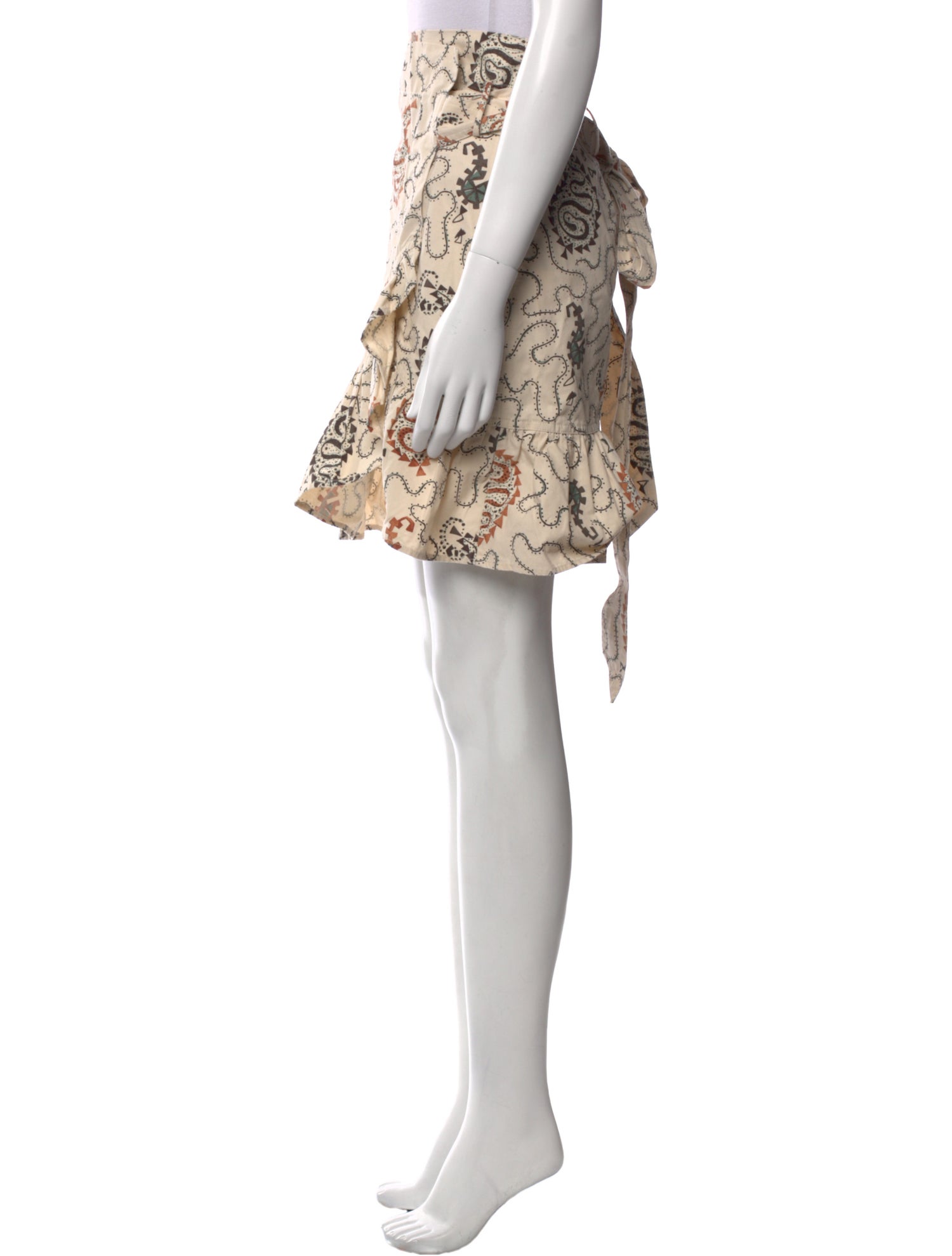 Étoile Isabel Marant Paisley Print Knee-Length Skirt