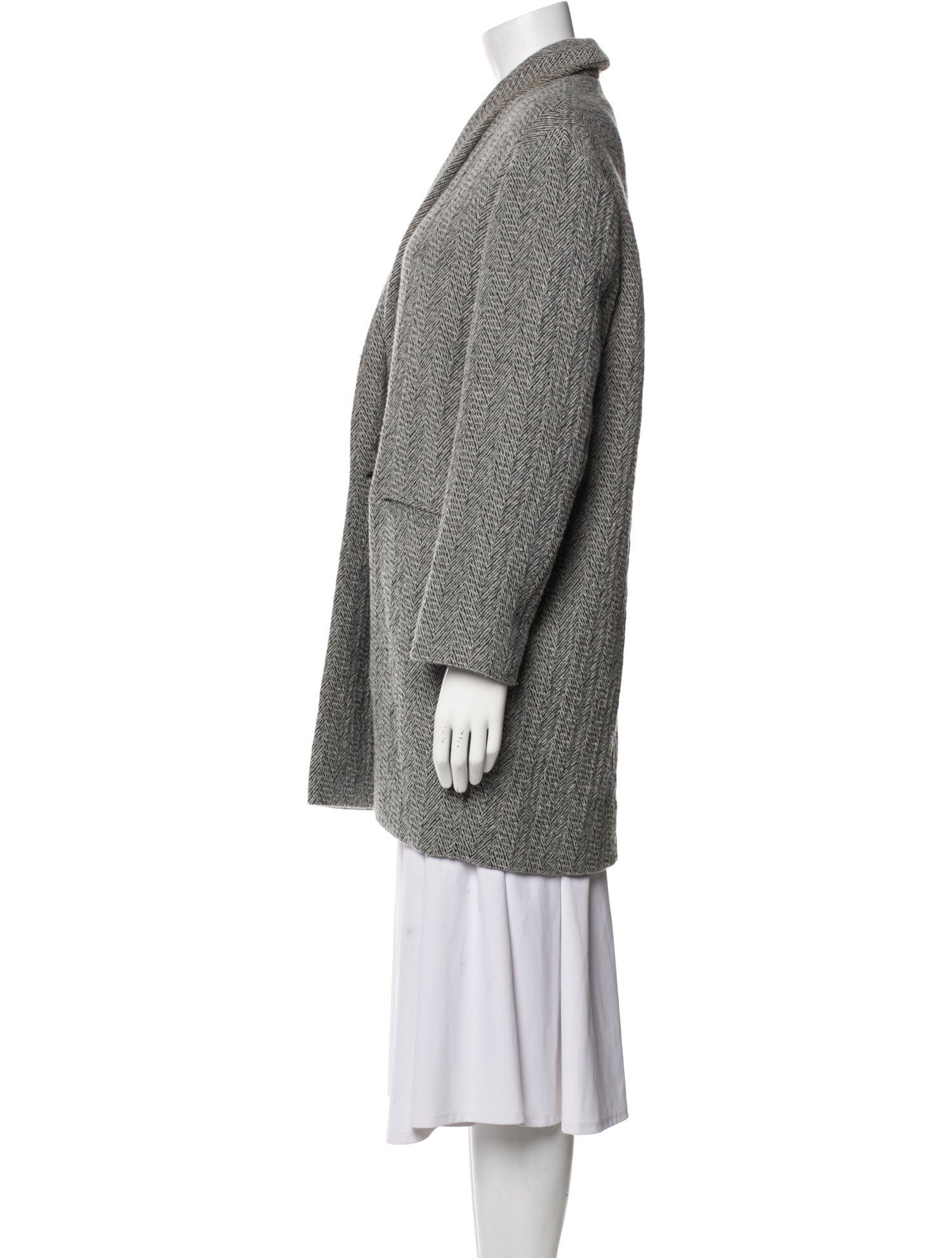 Étoile Isabel Marant Tweed Pattern Coat