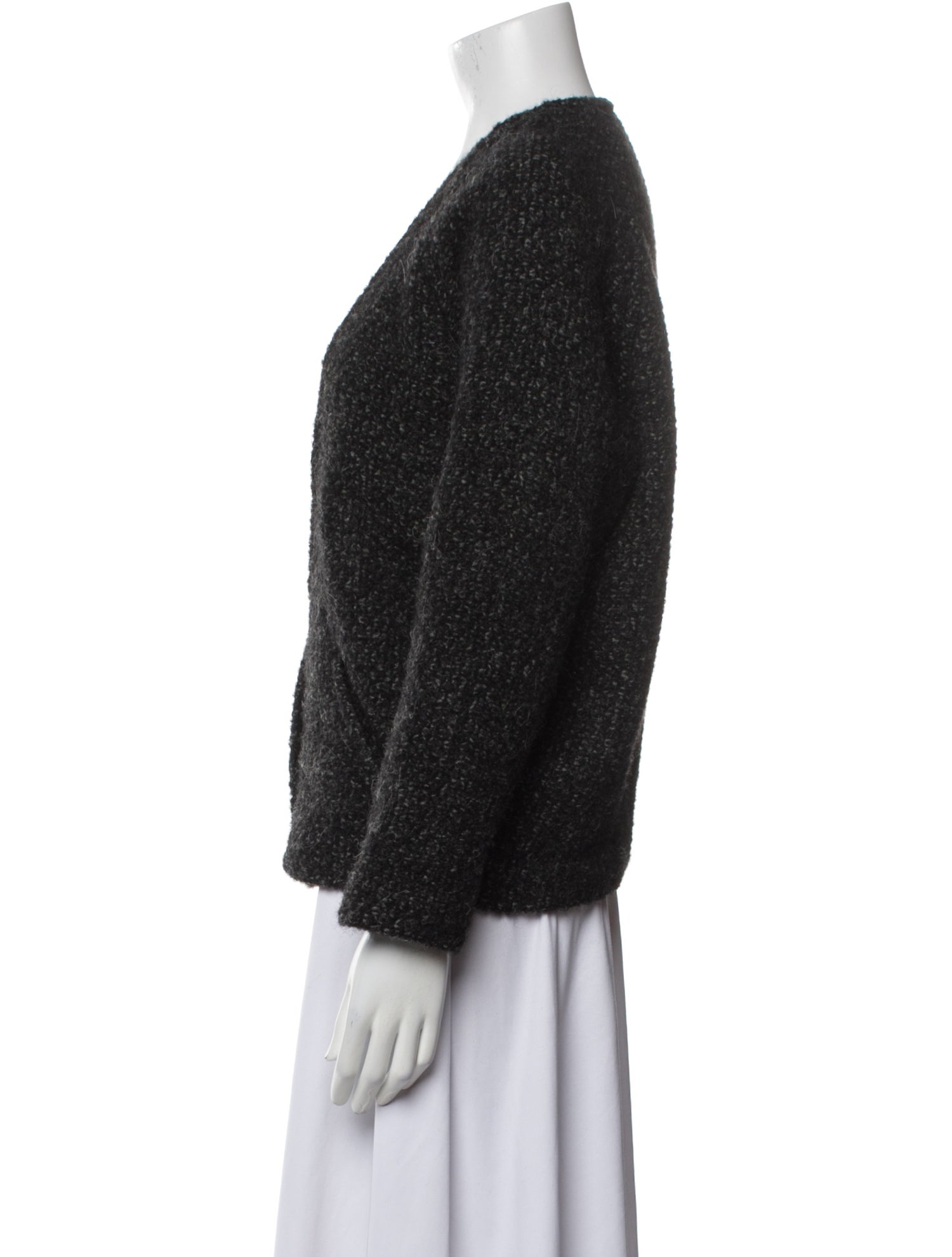 Étoile Isabel Marant Wool Plunge Neckline Sweater
