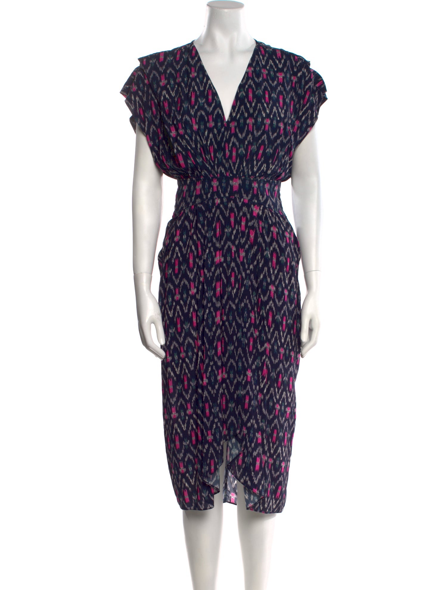 Étoile Isabel Marant Printed Midi Length Dress w/ Tags