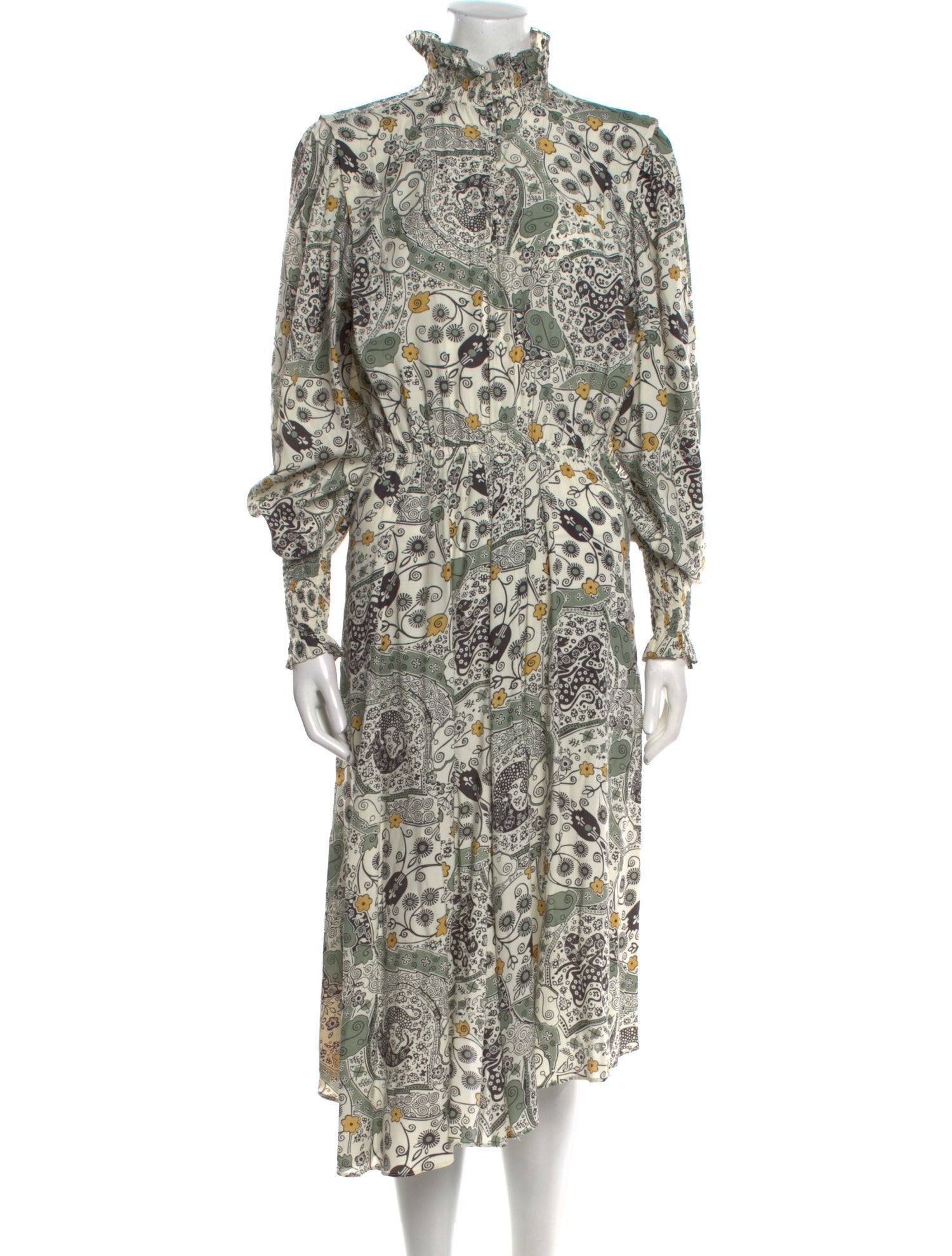 Étoile Isabel Marant Paisley Print Long Dress