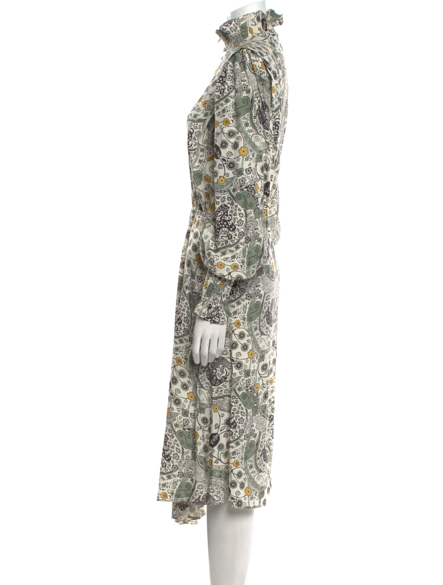 Étoile Isabel Marant Paisley Print Long Dress