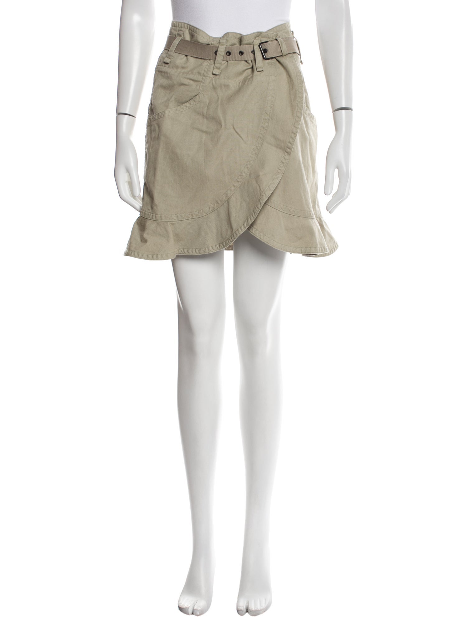 Étoile Isabel Marant Ruffle Embellishment Mini Skirt