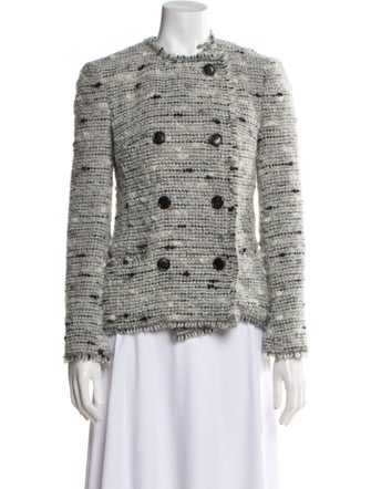 Étoile Isabel Marant Wool Tweed Pattern Evening Jacket