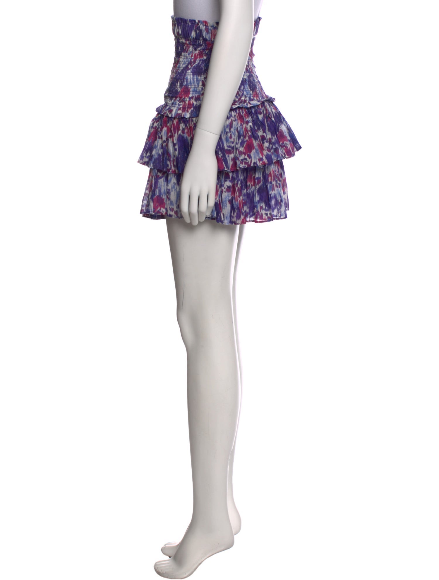 Étoile Isabel Marant Tie-Dye Print Mini Skirt