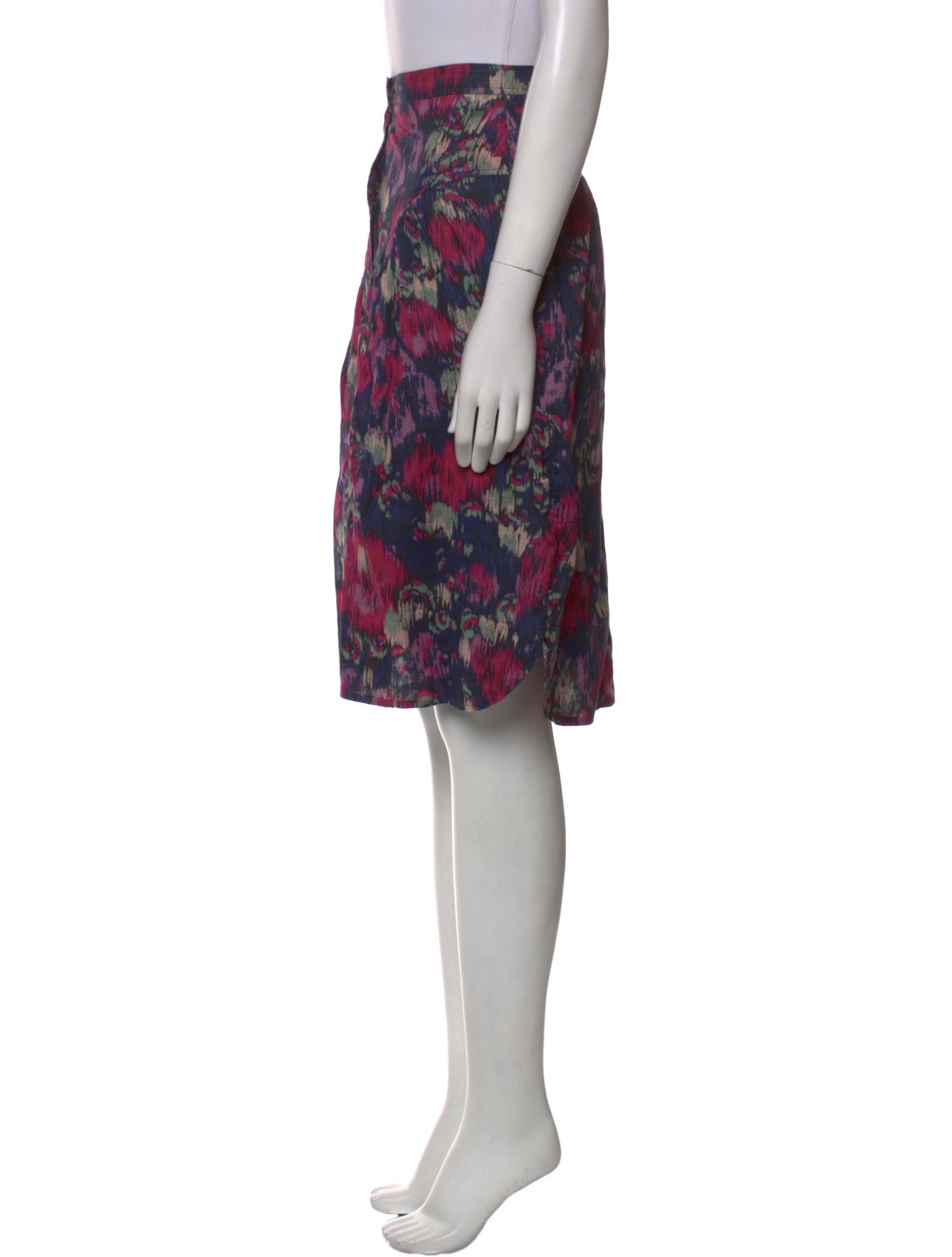 Étoile Isabel Marant Floral Print Knee-Length Skirt