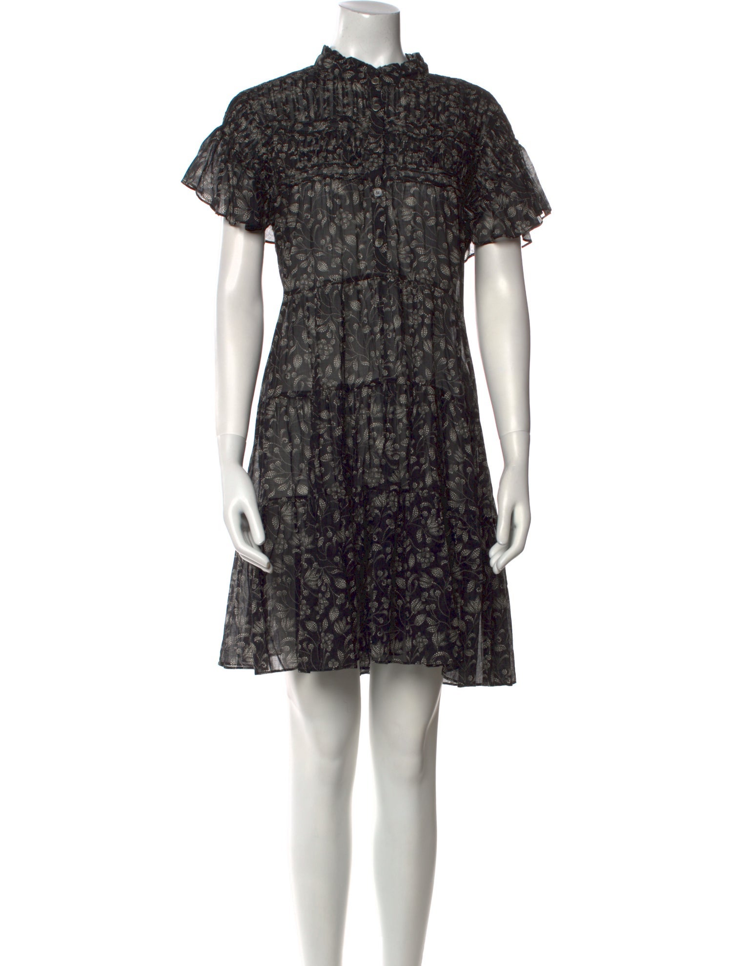 Étoile Isabel Marant Floral Print Knee-Length Dress
