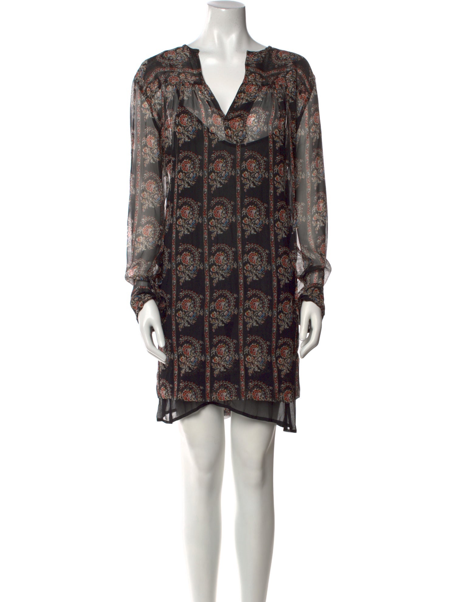 Étoile Isabel Marant Silk Knee-Length Dress