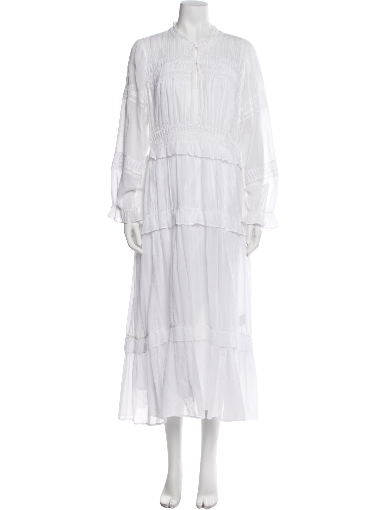 Étoile Isabel Marant Mock Neck Midi Length Dress