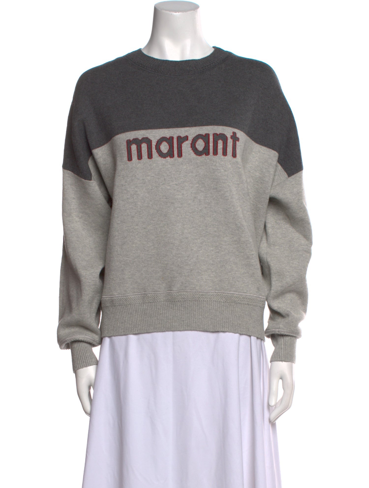 Étoile Isabel Marant Graphic Print Crew Neck Sweater