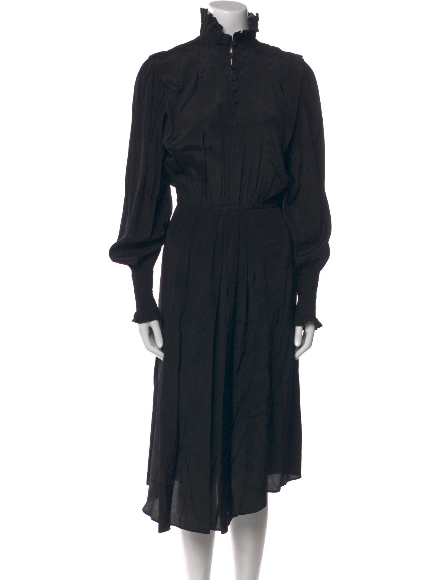 Étoile Isabel Marant Mock Neck Midi Length Dress