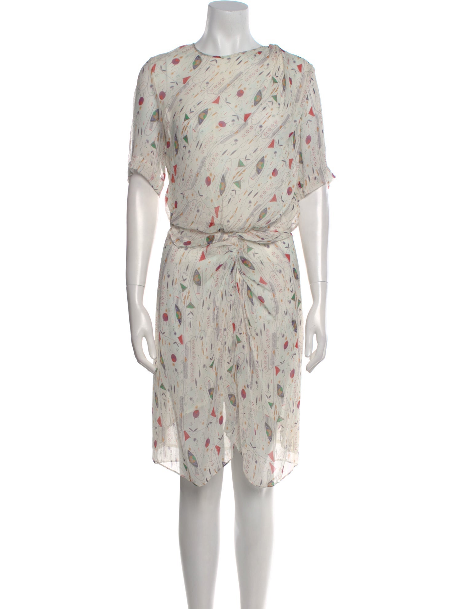 Étoile Isabel Marant Silk Knee-Length Dress w/ Tags