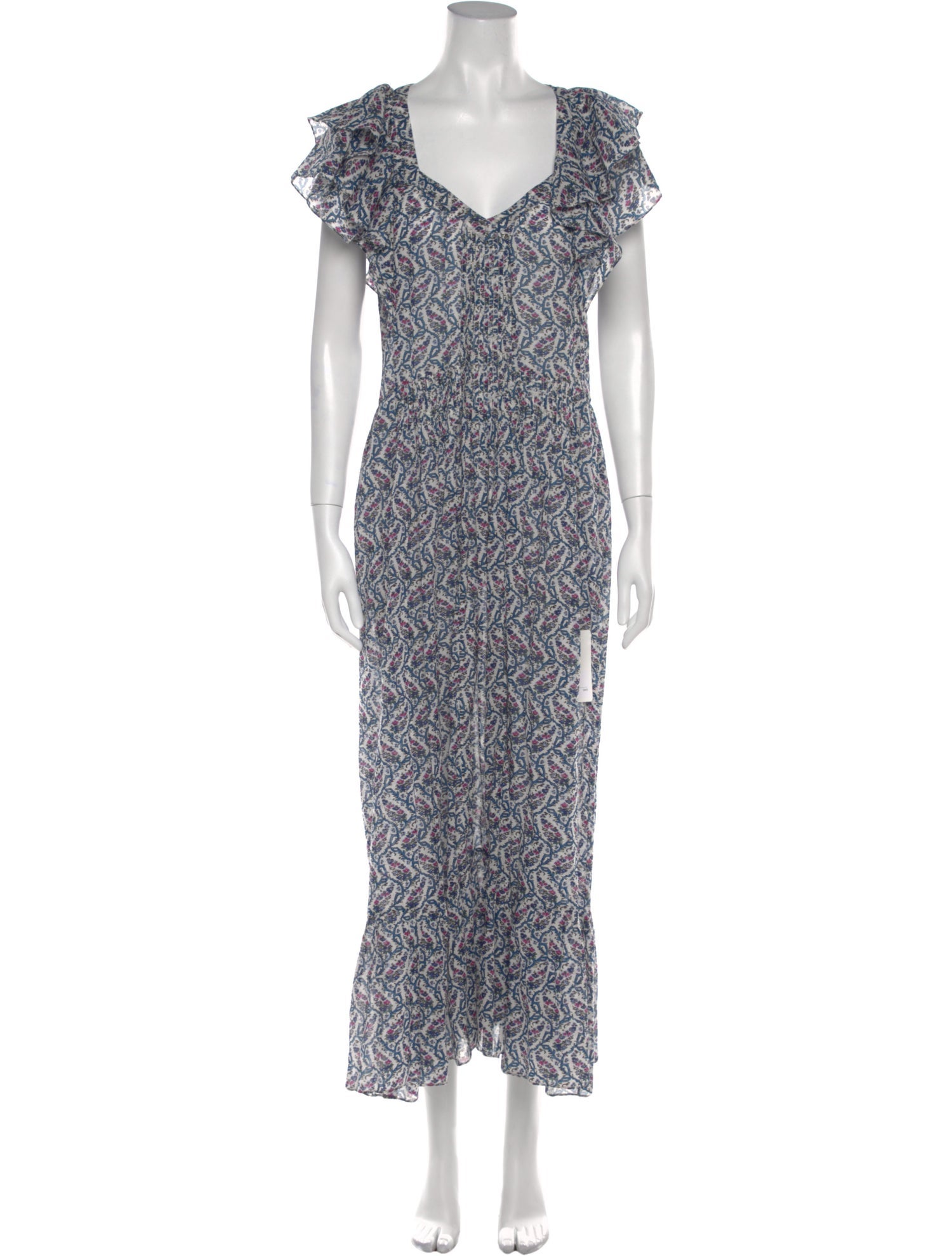 Étoile Isabel Marant Printed Long Dress w/ Tags