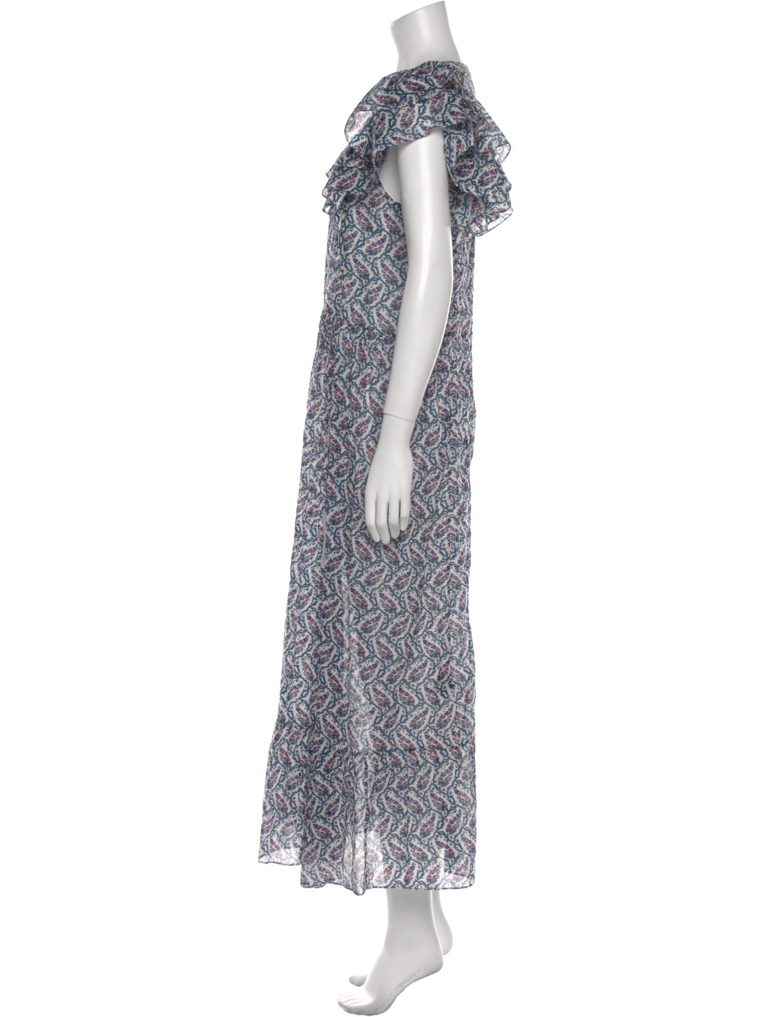 Étoile Isabel Marant Printed Long Dress w/ Tags