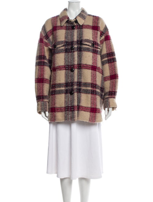 Étoile Isabel Marant Wool Plaid Print