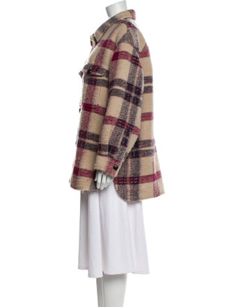 Étoile Isabel Marant Wool Plaid Print
