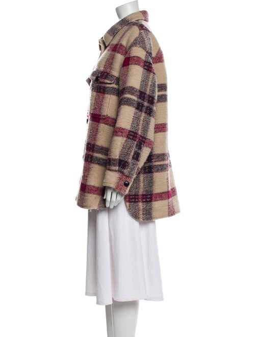 Étoile Isabel Marant Wool Plaid Print