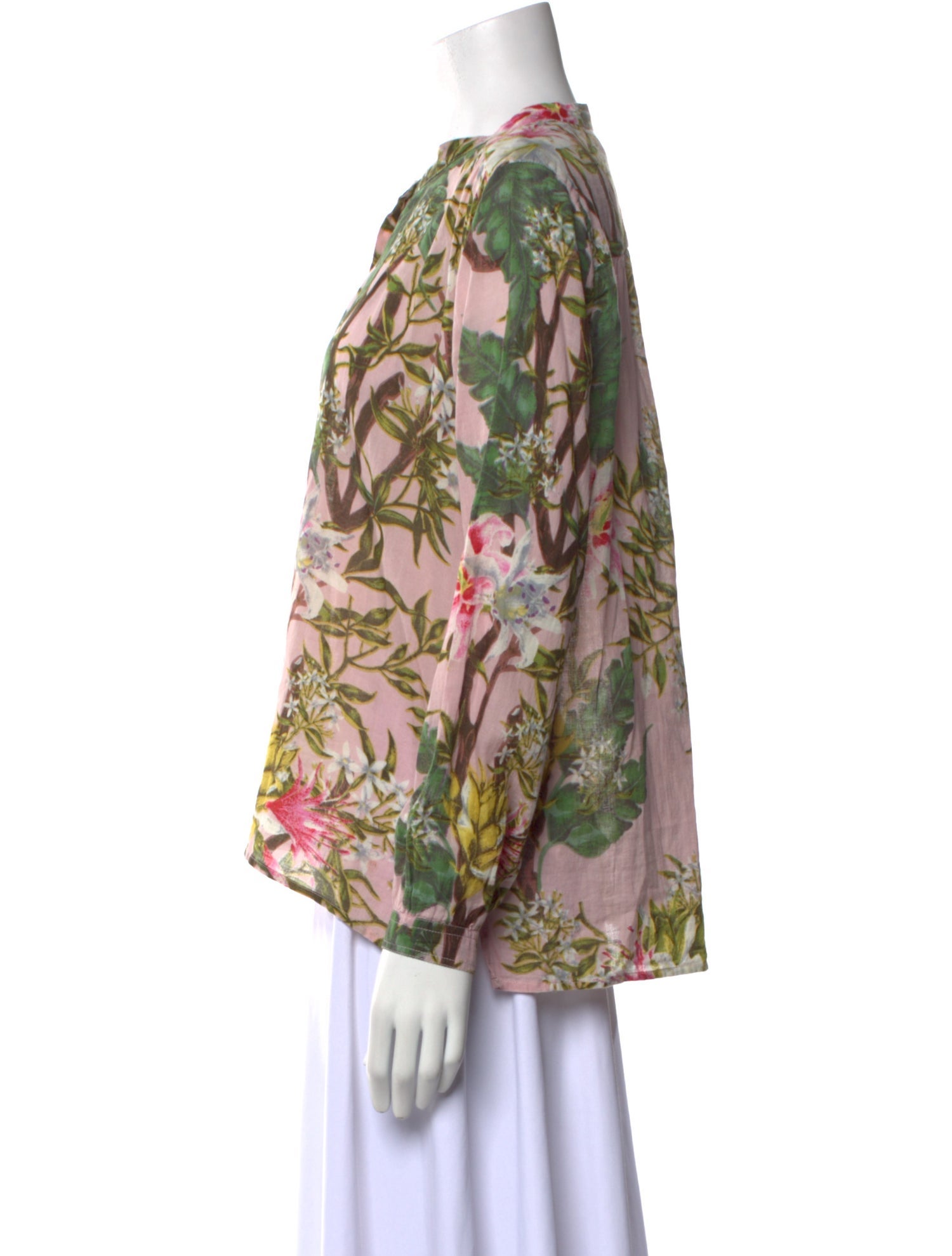 Étoile Isabel Marant Floral Print Crew Neck Blouse