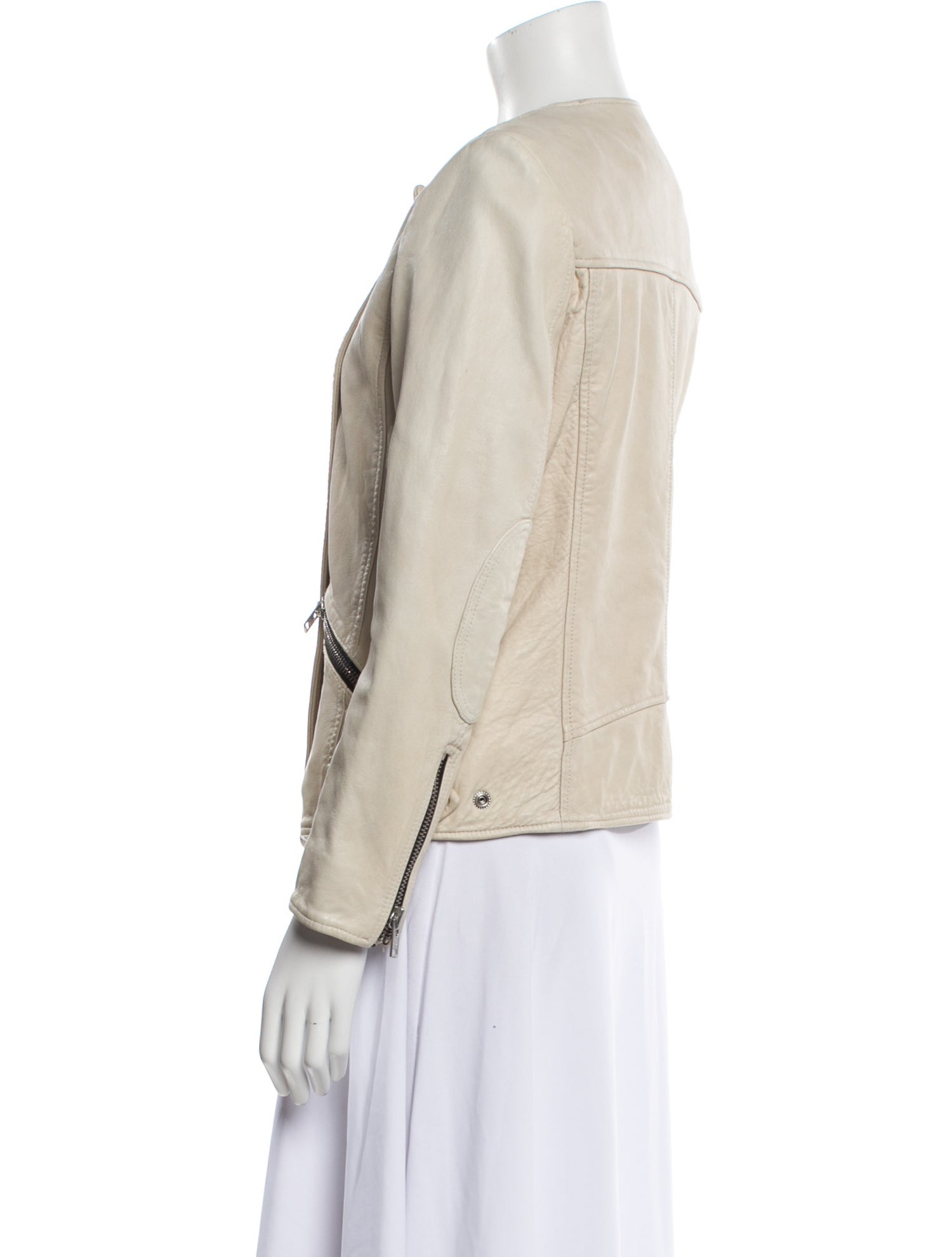 Étoile Isabel Marant Lamb Leather Evening Jacket
