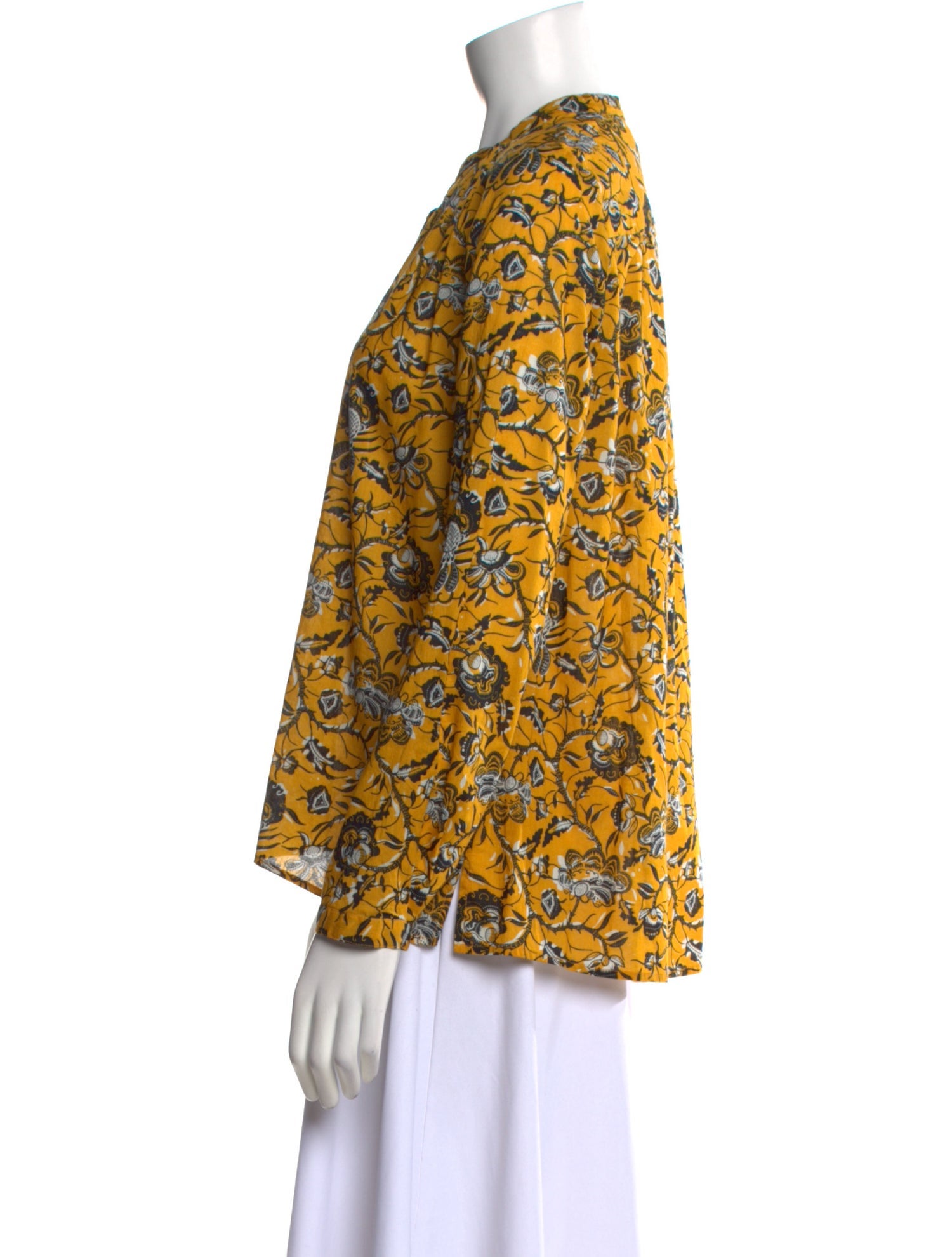 Étoile Isabel Marant Printed Crew Neck Blouse