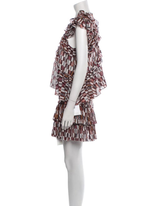 Étoile Isabel Marant Printed Ruffle Embellishment Skirt Set