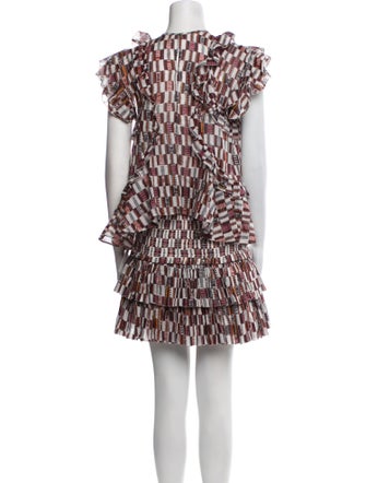 Étoile Isabel Marant Printed Ruffle Embellishment Skirt Set