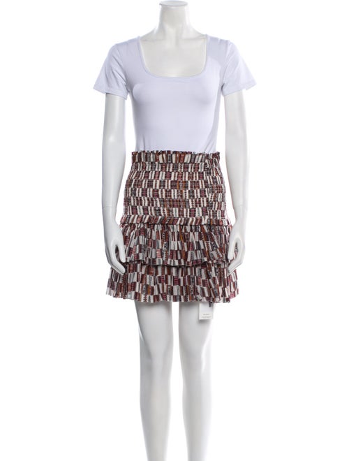 Étoile Isabel Marant Printed Ruffle Embellishment Skirt Set