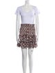 Étoile Isabel Marant Printed Ruffle Embellishment Skirt Set
