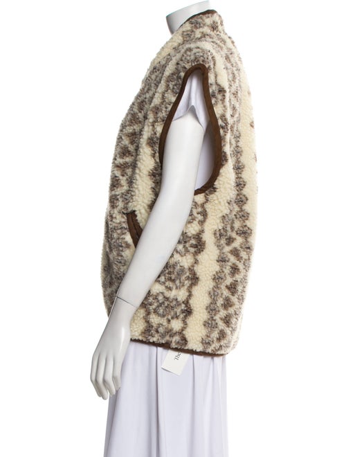 Étoile Isabel Marant Animal Print Vest